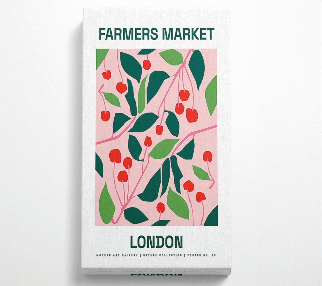  A Canvas Print of Farmers Market London Canvas Art