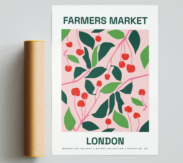 Farmers Market London Giclee Print
