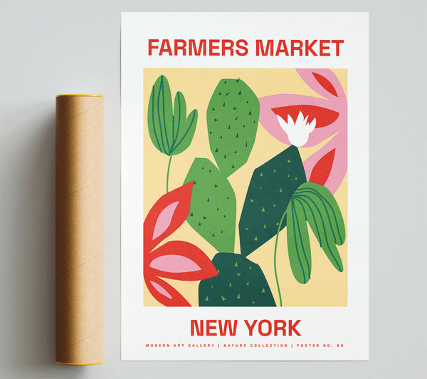 Farmers Market New York Poster