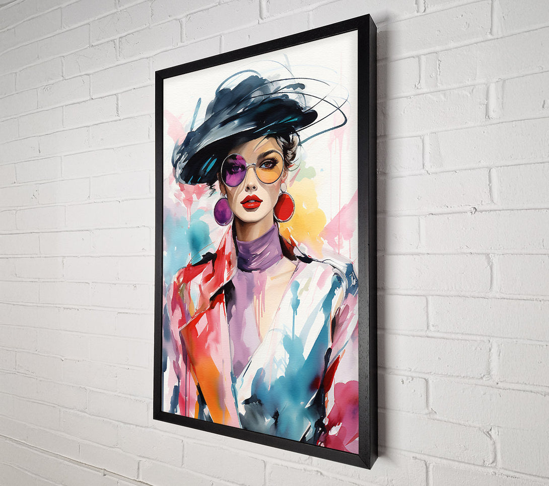  A Canvas Print of Fashion Art Canvas Art