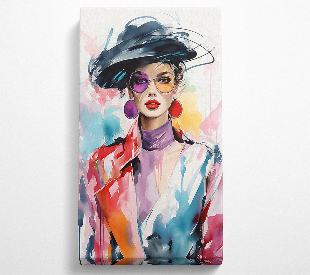  A Canvas Print of Fashion Art Canvas Art