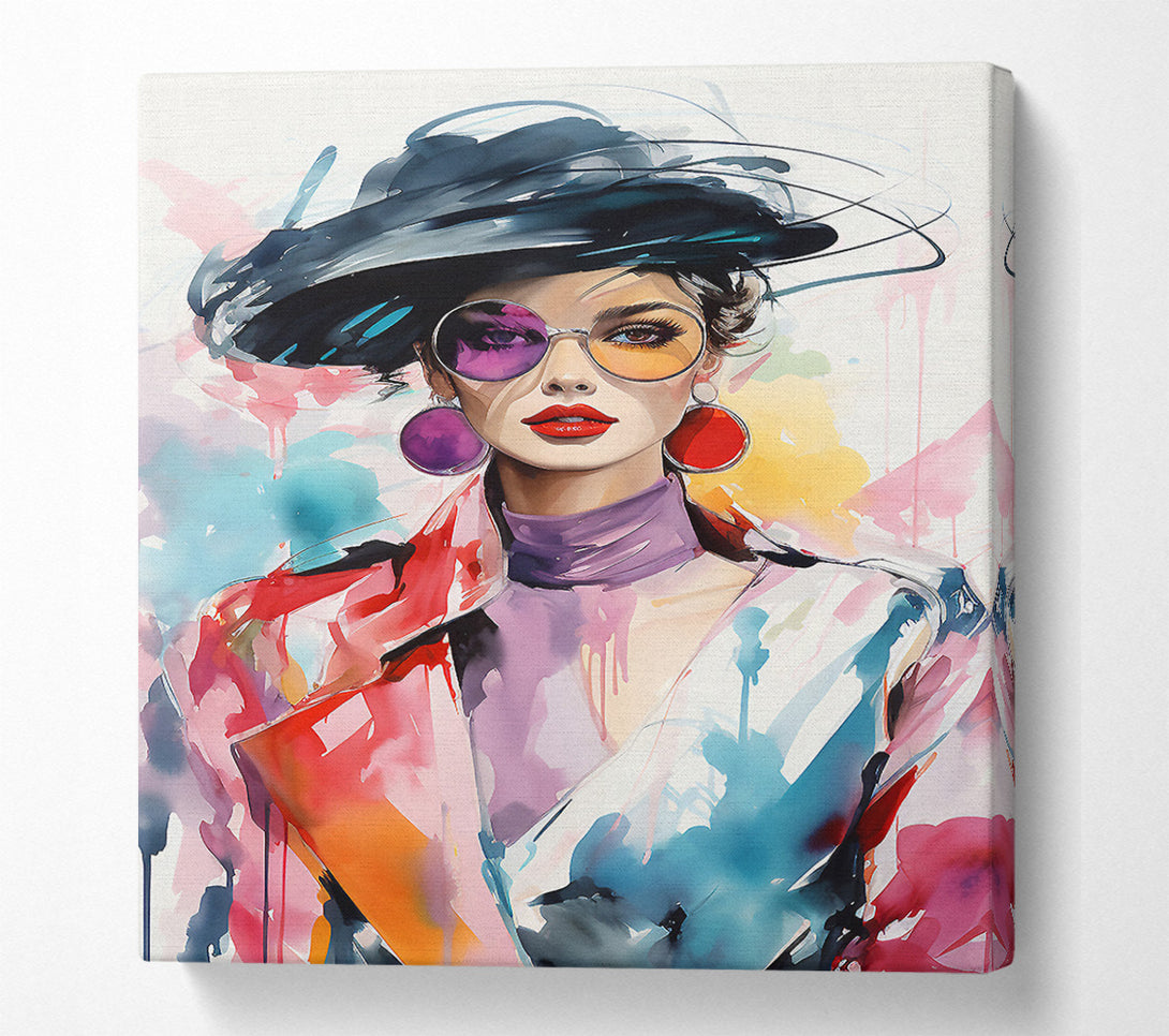  A Canvas Print of Fashion Art Canvas Art