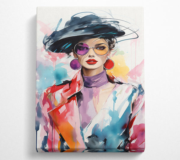  A Canvas Print of Fashion Art Canvas Art