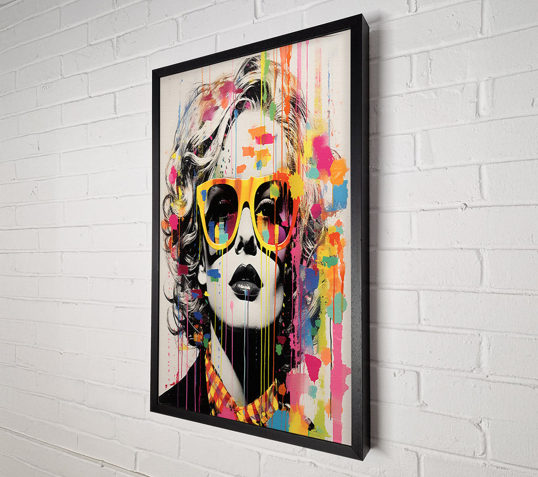  A Canvas Print of Fashion Boss Woman Canvas Print