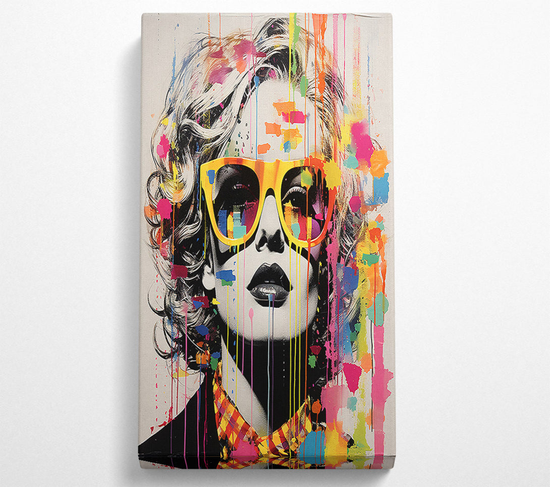  A Canvas Print of Fashion Boss Woman Canvas Print