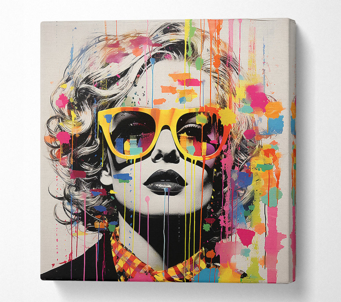  A Canvas Print of Fashion Boss Woman Canvas Print