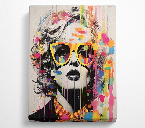  A Canvas Print of Fashion Boss Woman Canvas Print