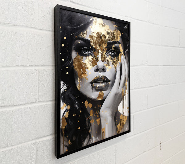 Fashion Lady Gold Flakes