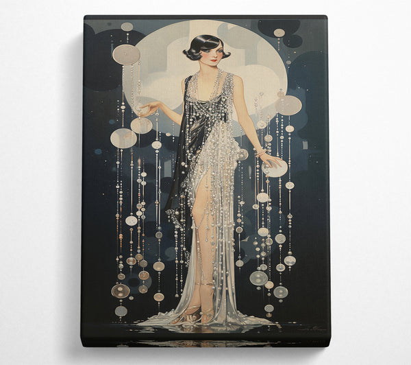  A Canvas Print of Fashion Vintage Canvas Art