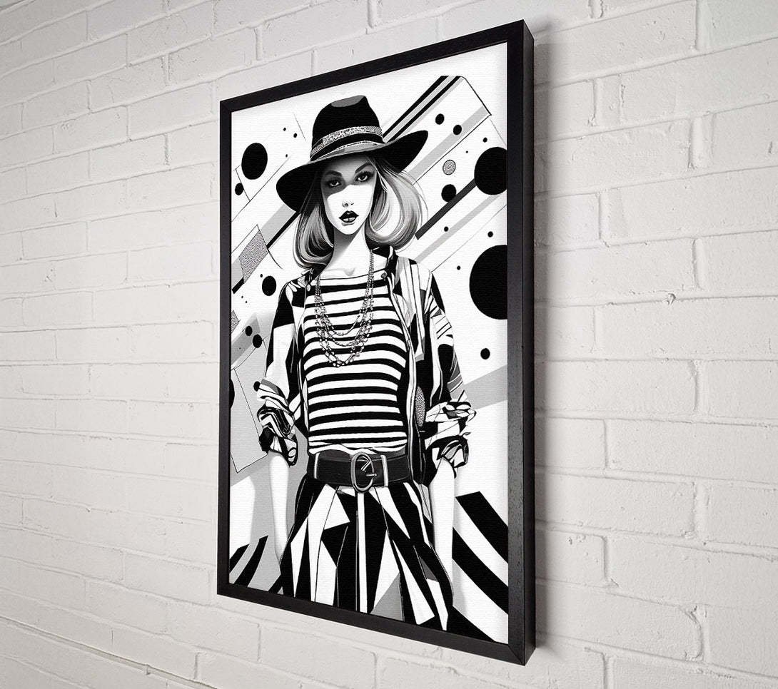  A Canvas Print of Fasion Walk Canvas Print