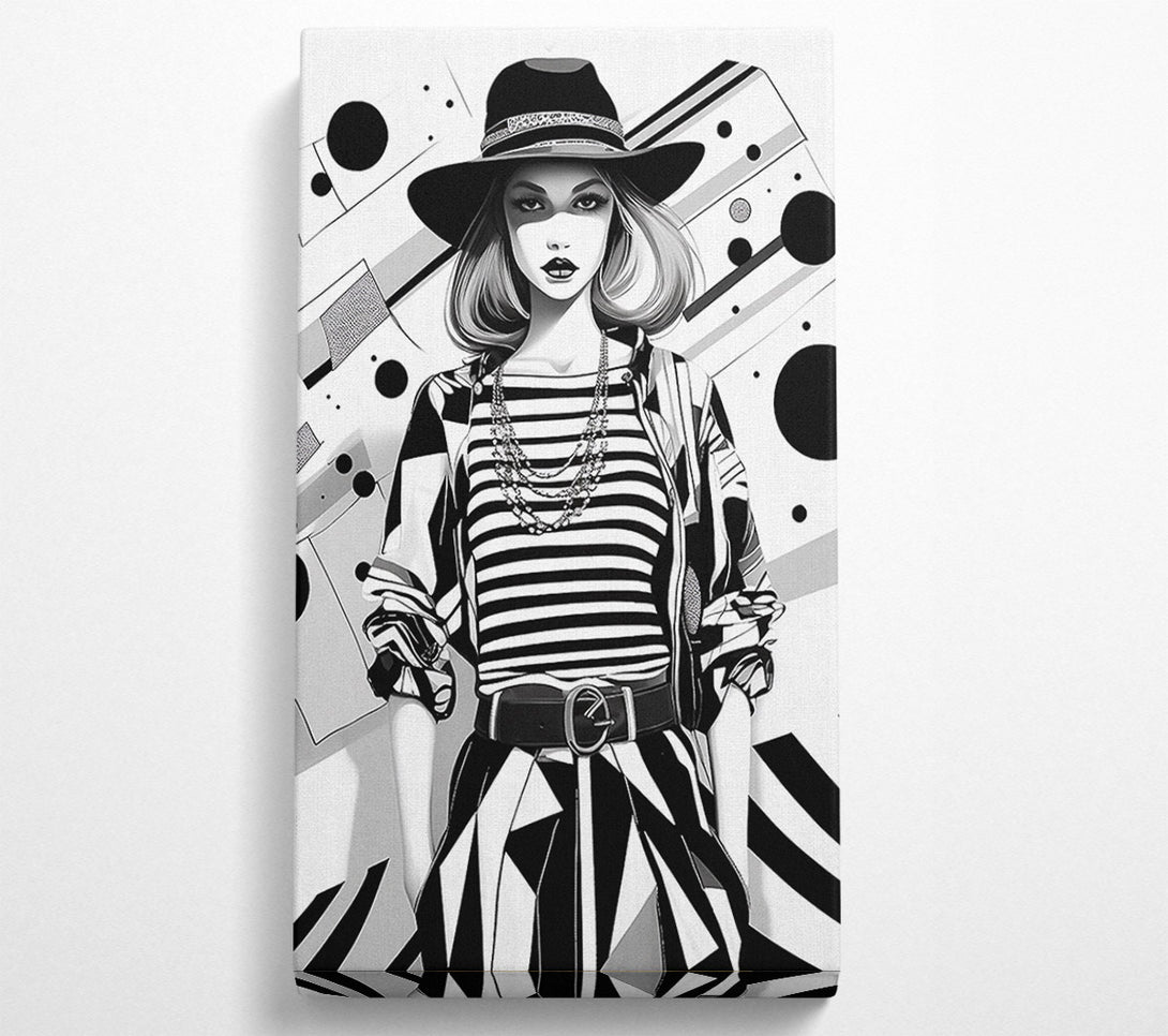  A Canvas Print of Fasion Walk Canvas Print