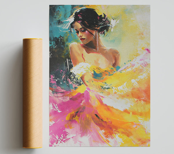 Feminine Art Abstract Print