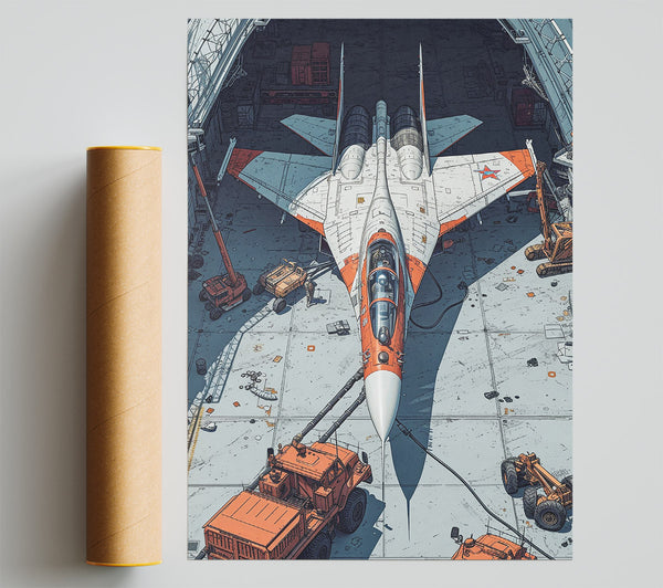 Fighter Jet Wars Poster