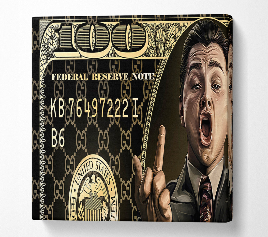  A Canvas Print of Flash The Dollars Canvas Art