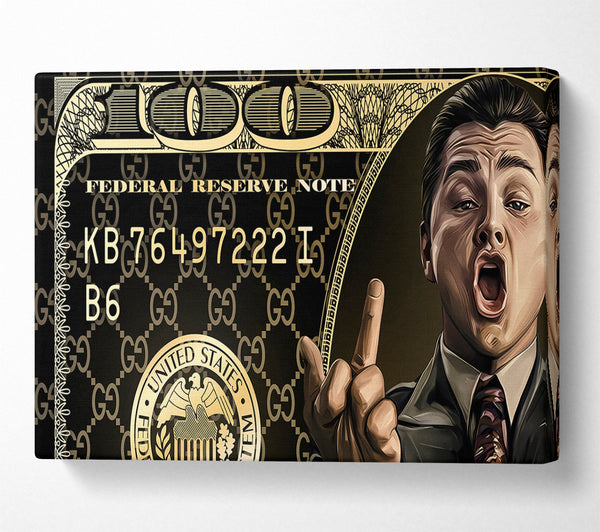  A Canvas Print of Flash The Dollars Canvas Art