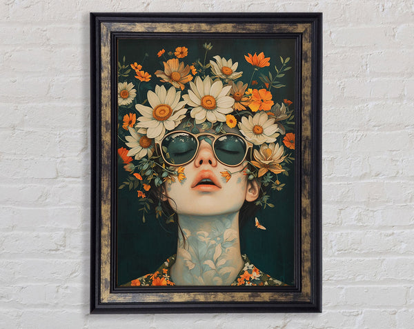 Floral Bliss Framed Print