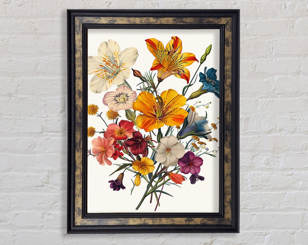 Floral Framed Print
