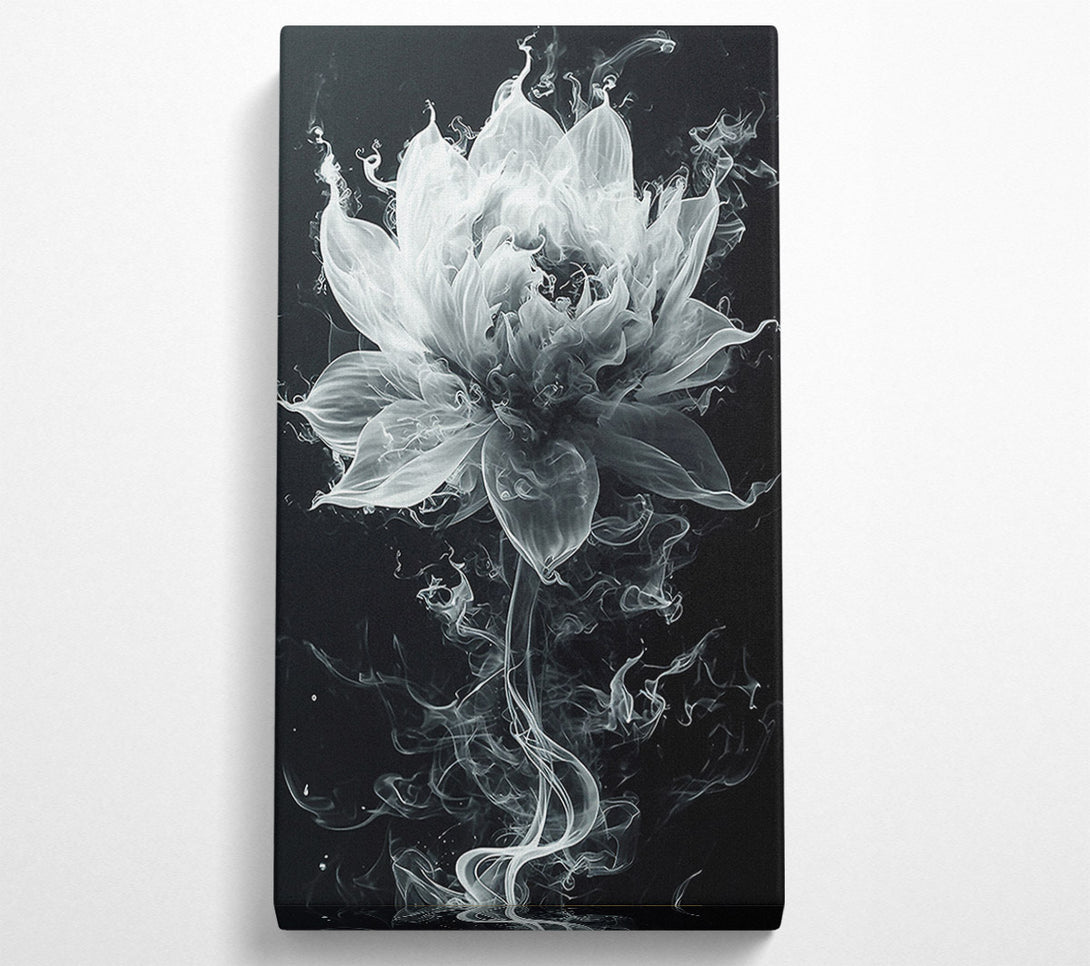  A Canvas Print of Flower Smoke Canvas Print