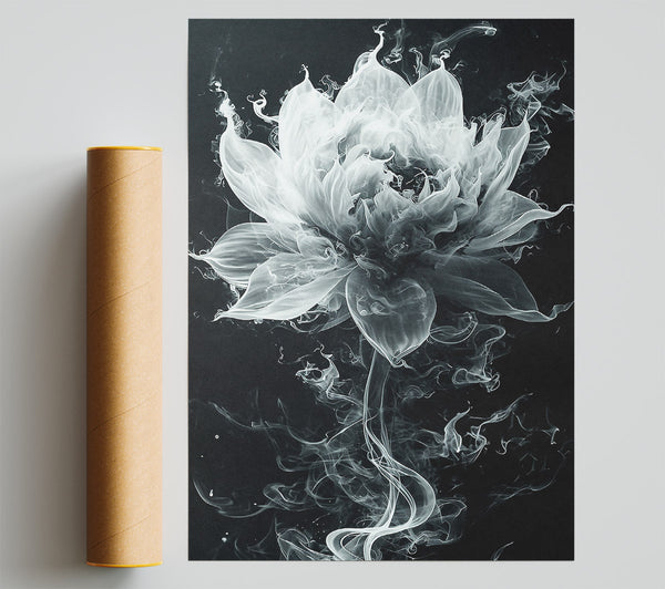 Flower Smoke Giclee Print