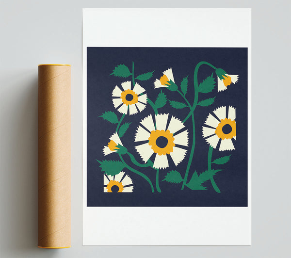 Flower Tropical Bohemian Print