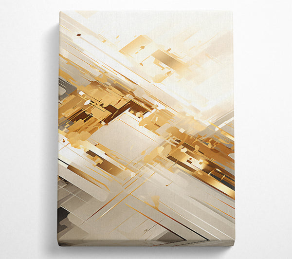  A Canvas Print of Fold Fractals Canvas Art