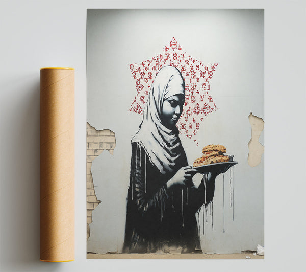 Food For Thought Graffiti Giclee Print