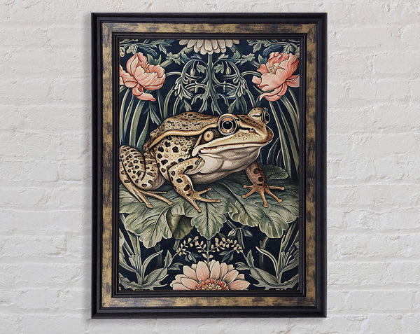 Forest Frog Framed Print
