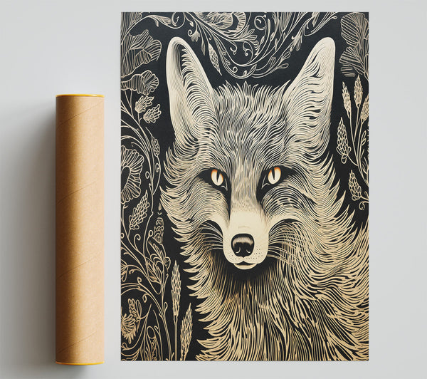 Fox Glow Poster