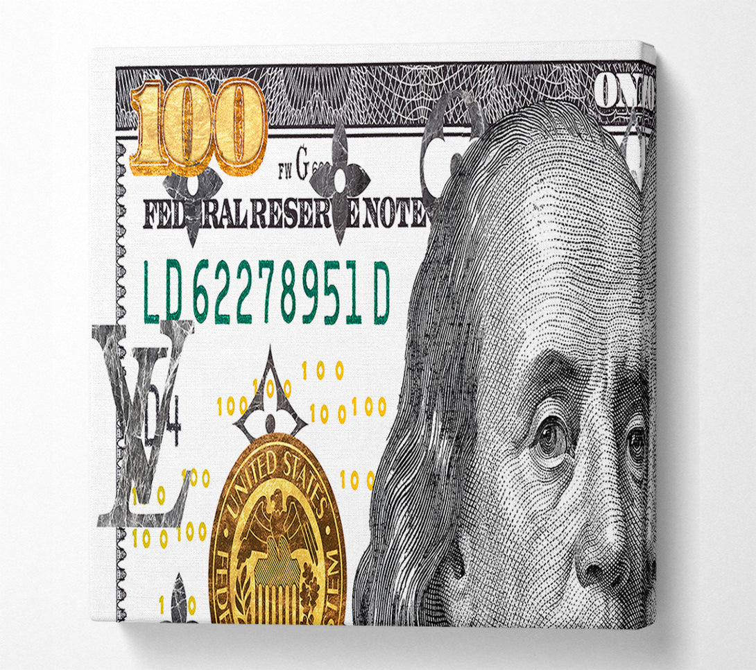  A Canvas Print of Franklin Cash Canvas Art