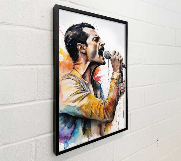 Freddie Mercury Watercolour