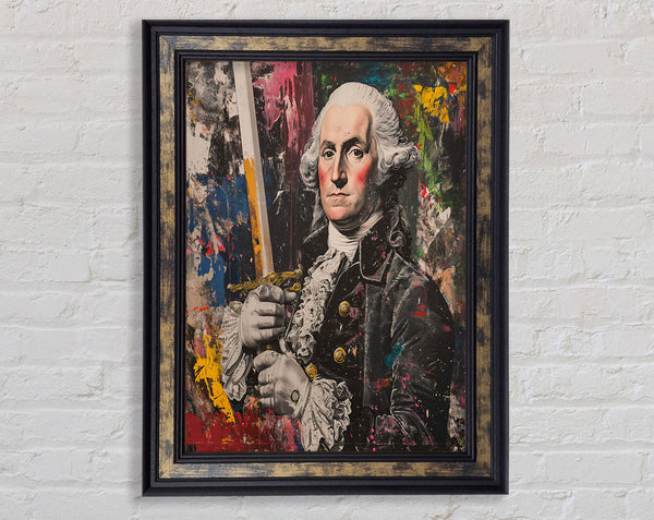 French King Framed Print