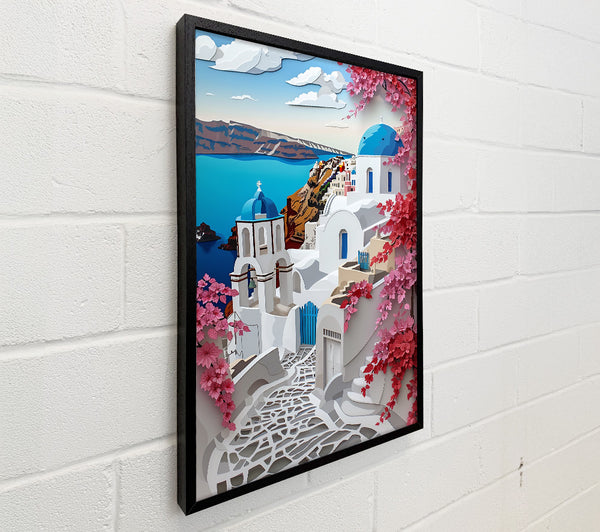 Blue Dream Of Santorini