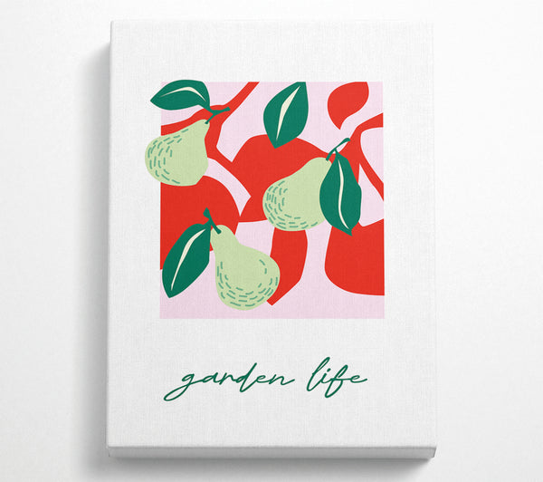  A Canvas Print of Garden Life Canvas Wall Art