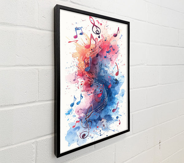 Blue Watercolor Symphony