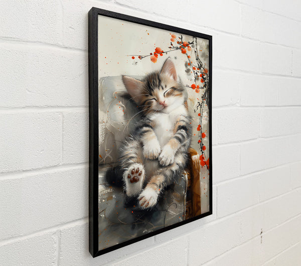 Red Dreams Of A Kitten