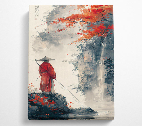  A Canvas Print of Crimson River Dreams Canvas Print