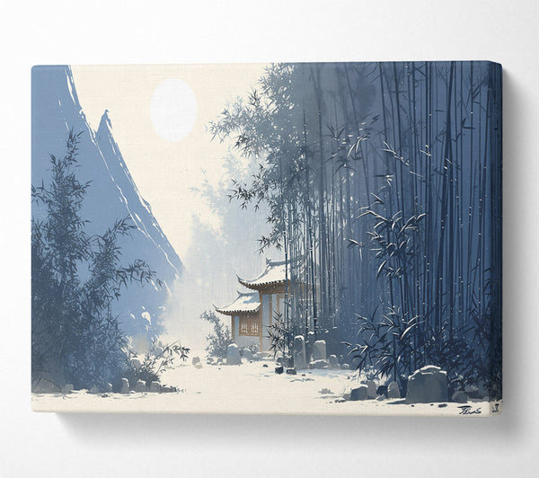  A Canvas Print of Blue Mountain Sanctuary Canvas Art