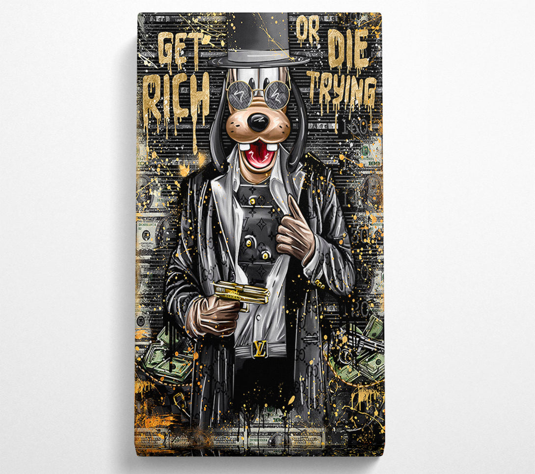  A Canvas Print of Get Rich Canvas Art