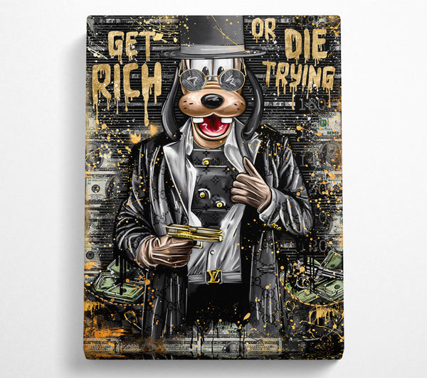  A Canvas Print of Get Rich Canvas Art