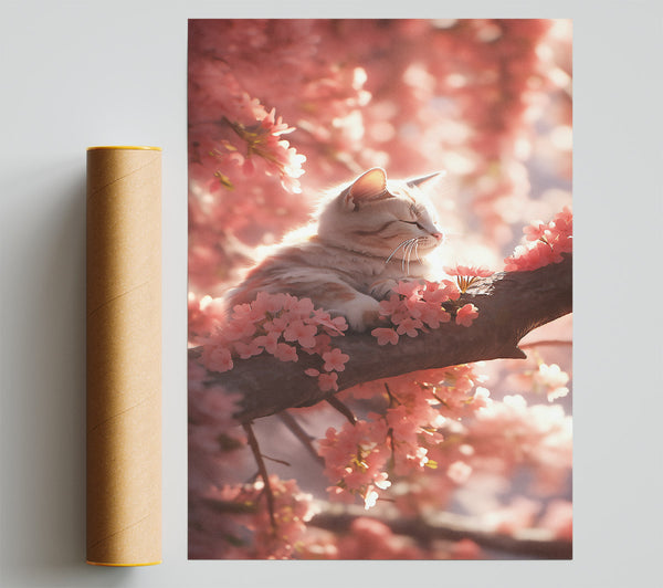 Pink Blossoms And Dreams Giclee Print