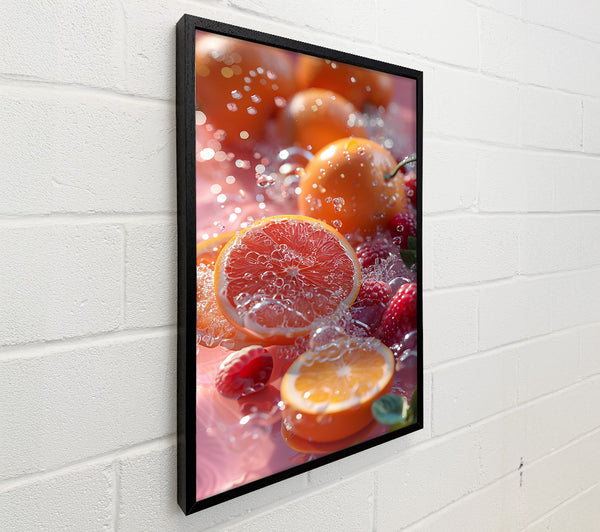 Orange Burst Splash