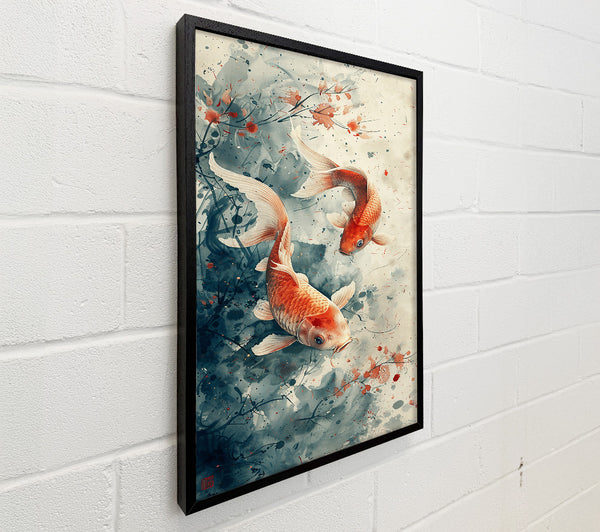 Orange Koi Dance