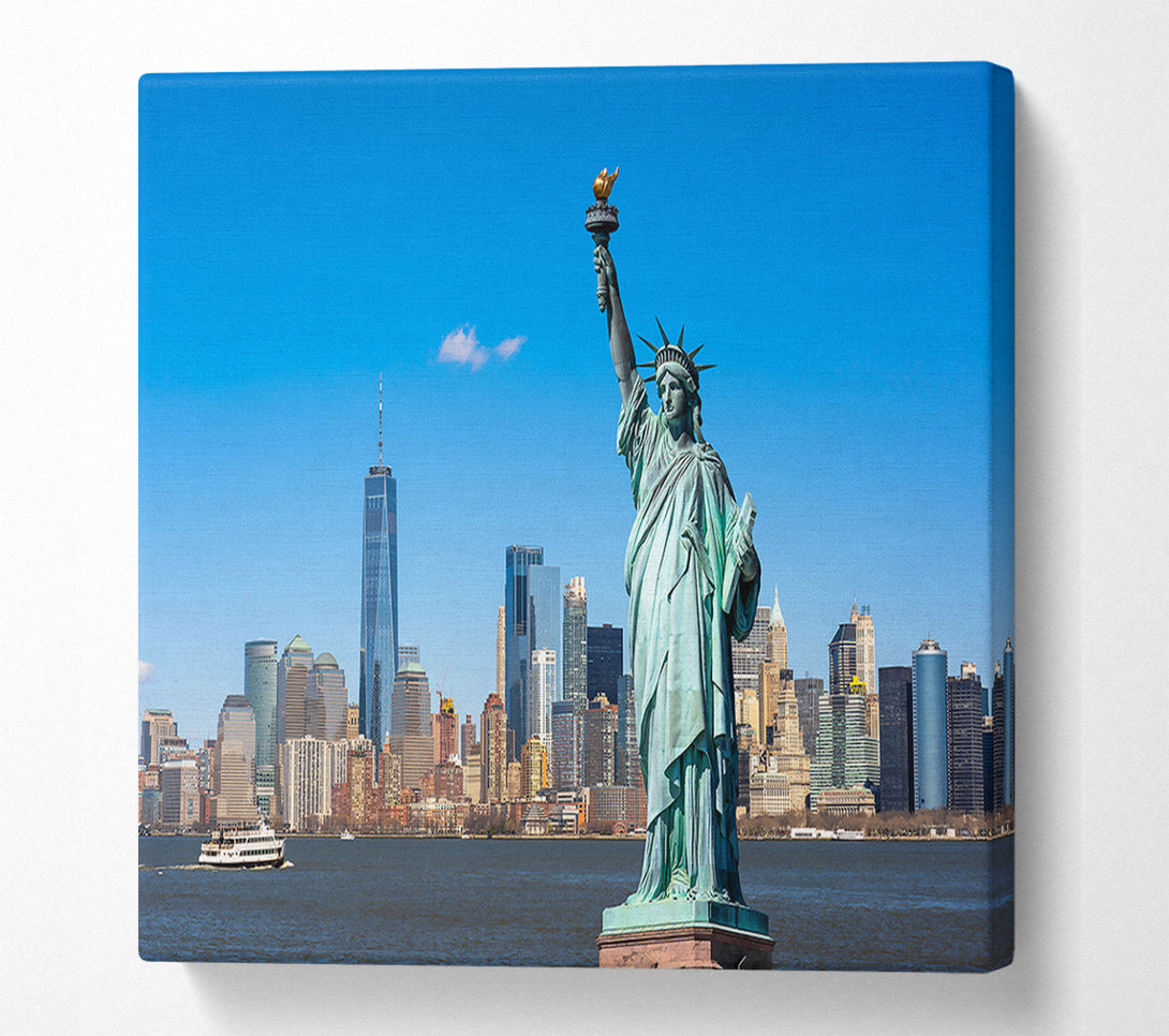  A Canvas Print of Green Lady'S View Canvas Print