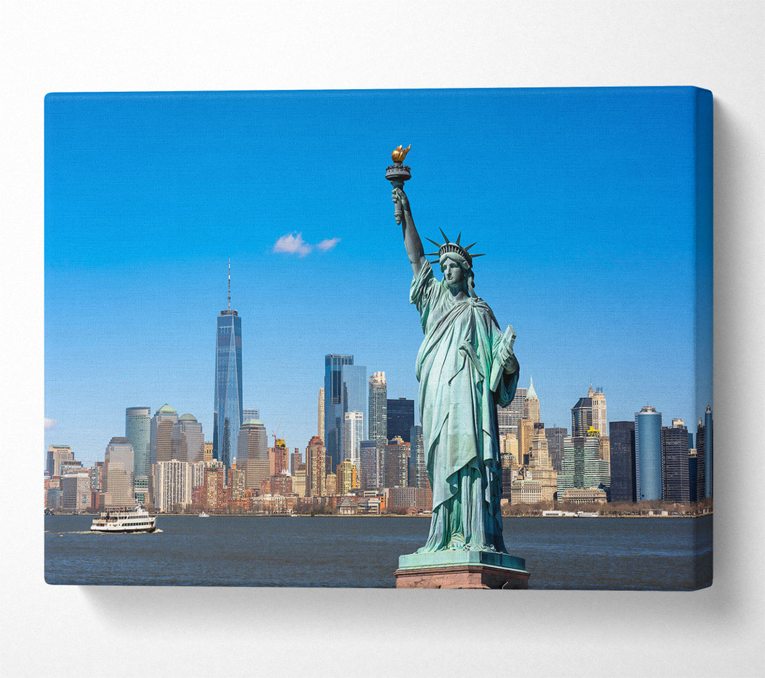  A Canvas Print of Green Lady'S View Canvas Print