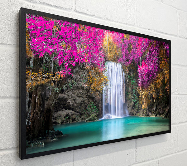 Pink Waterfall Dreamscape