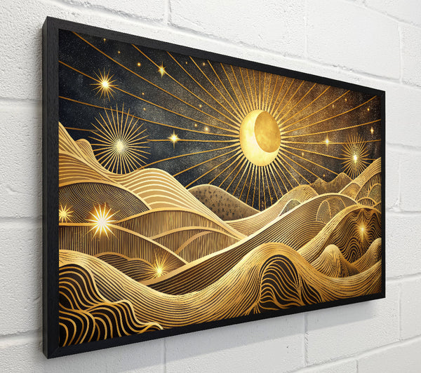 Golden Celestial Hills