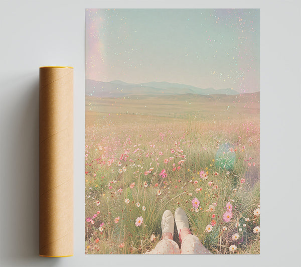Pink Field Dreams Print