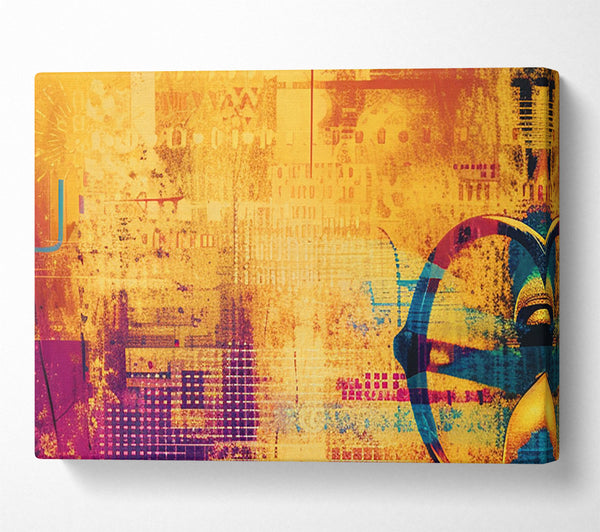  A Canvas Print of Glasses Of A Man Canvas Art