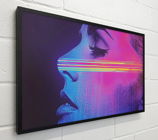Pink Glitch Profile