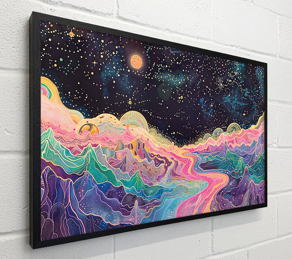 Pink Cosmic River